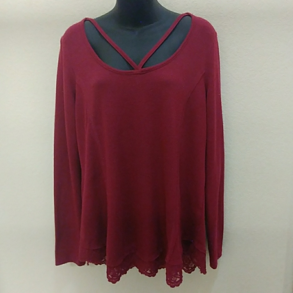 Belle du jour Long Sleeve Knit Top